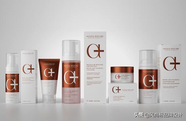 Alloga 天然化妆品品牌包装 设计分享(图5)
