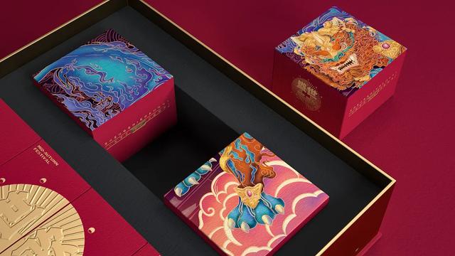 现在的月饼盒包装，都这么高大上？文化复兴开始了(图5)