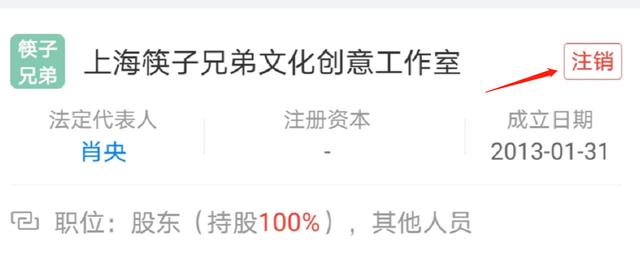 筷子兄弟分道扬镳？工作室注销半年零互