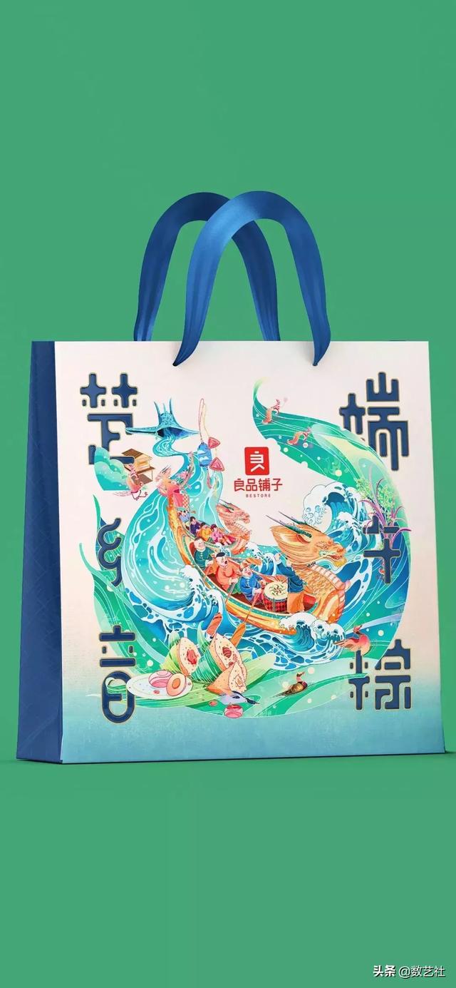故宫、五芳斋、奈雪、喜茶……粽子节的包装设计有哪些“小心机”(图18)