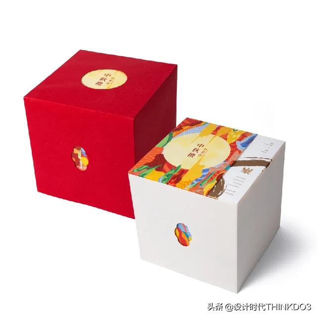 高颜值有温度的中秋月饼礼盒包装设计，每一款都想要(图58)
