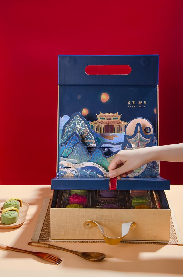 20岁、60岁都喜欢的插画月饼包装，高颜值有着别样吸引力(图14)