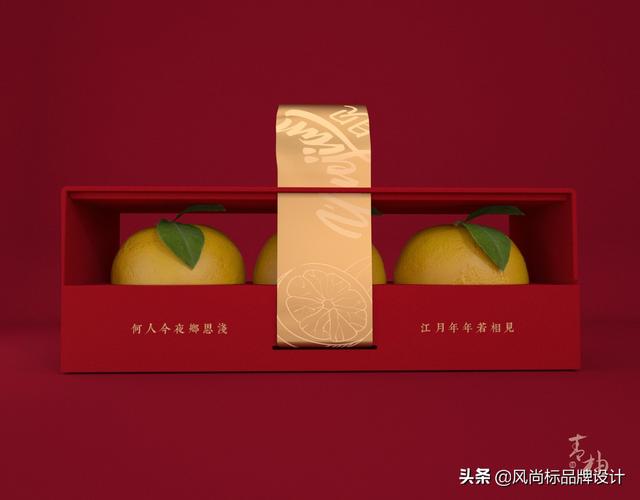 水果柚子品牌包装 设计分享(图2)