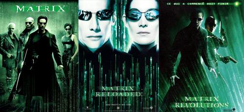 The Matrix Series Movie Posters