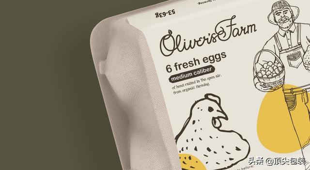 Olivers Farm鸡蛋包装盒设计(图3)