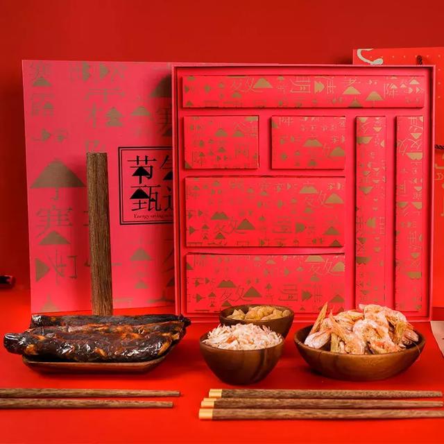 良品铺子、百草味年货礼盒设计，不止吃货，人人看了都想入手(图58)