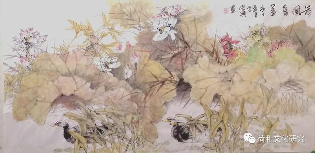 荷和隽永奔小康 脱贫攻坚同发展—全国美术名家画荷网展（第二集）