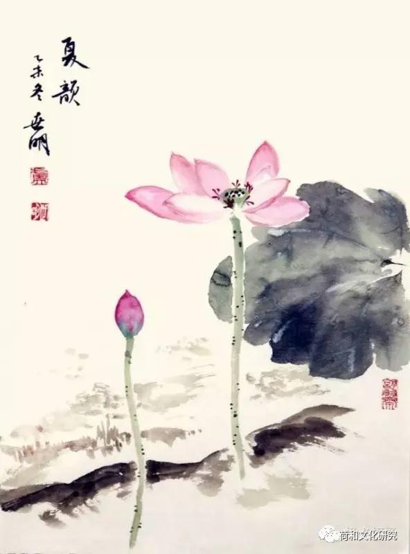 荷和隽永奔小康 脱贫攻坚同发展—全国美术名家画荷网展（第二集）