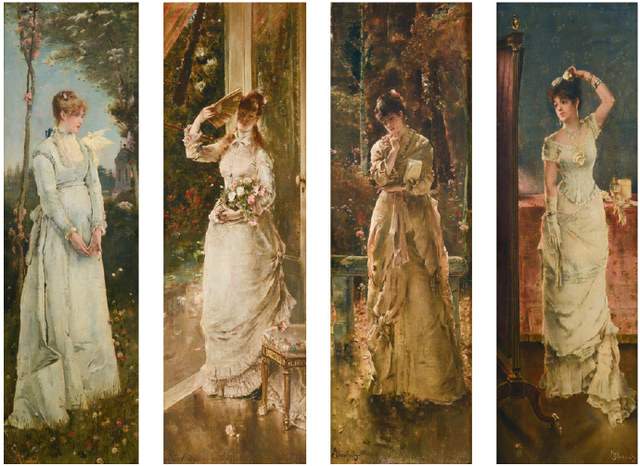 比利时史蒂文斯——穿东方服饰的洋美人