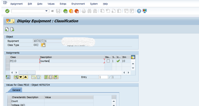 SAP PM 入門系列2 - IE03顯示裝置主資料