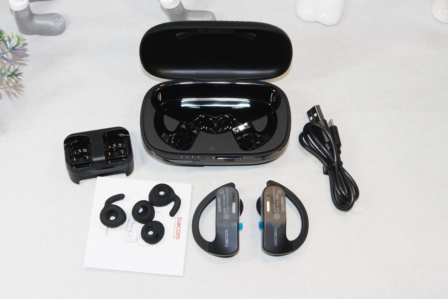 运动新选择DACOMBoneBuds真无线骨传导运动耳机开箱试用