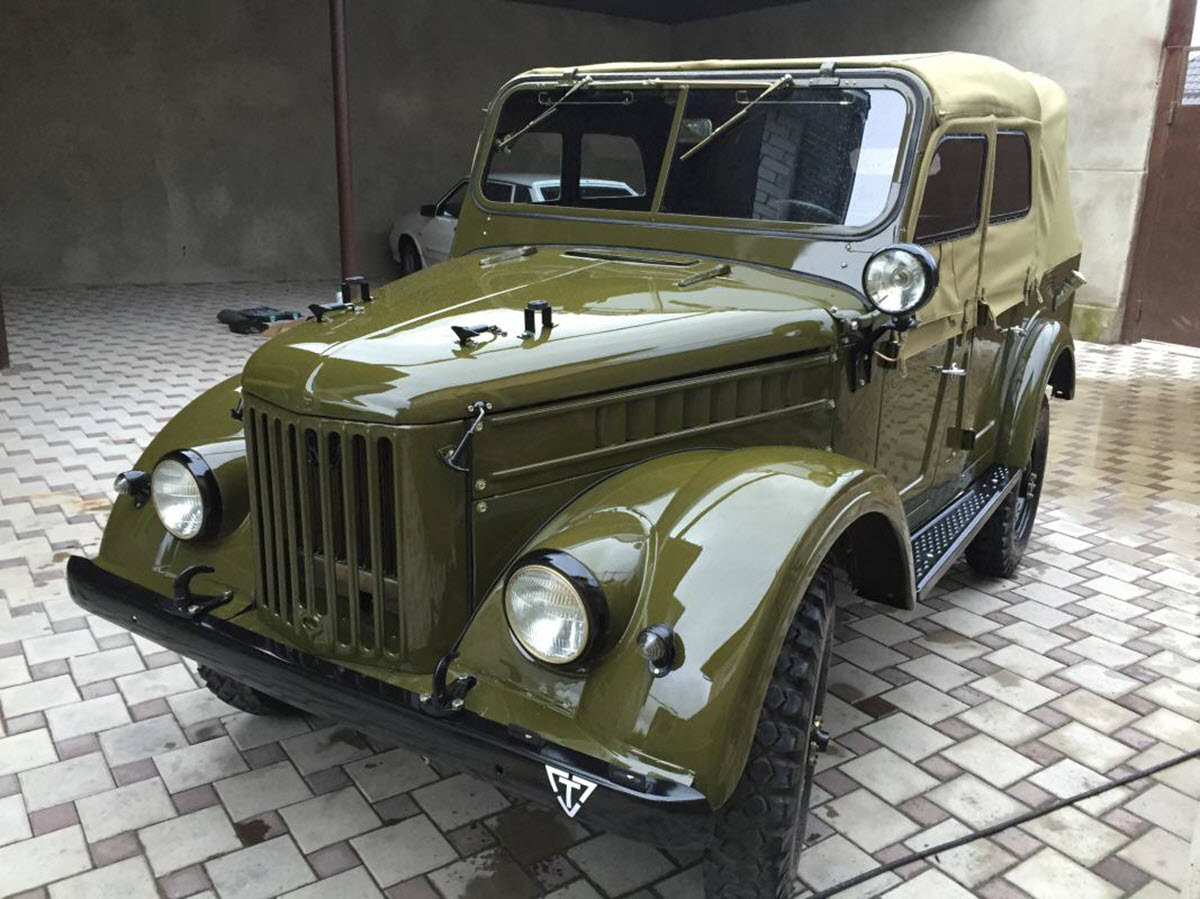 苏联造老式嘎斯汽车图片