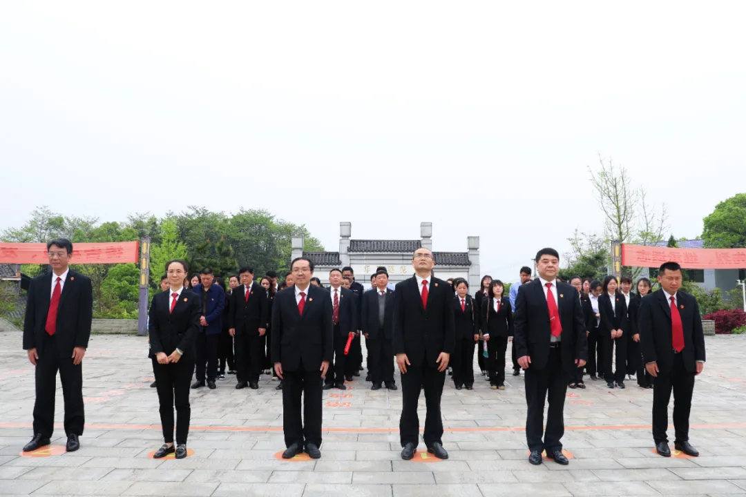 【教育整顿】湘潭县法院组织干警实地参观红色教育基地