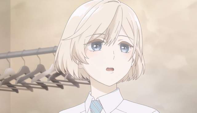 菅原新菜:高中1年级学生.气质成熟,美丽神秘,在学校里被视为美少女.