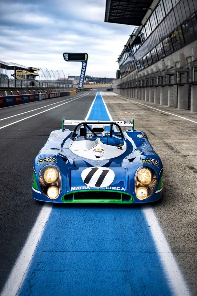 咆哮的蓝色流星 1972年勒芒冠军matra ms 670