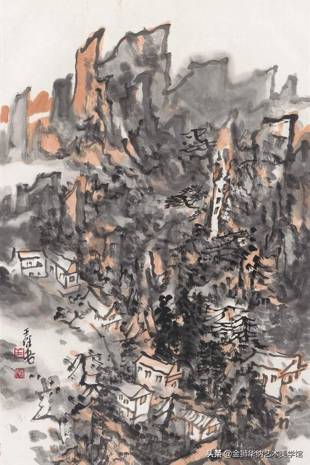 当代水墨名家王保安先生优秀作品（黄山等地写生）赏析系列《三》