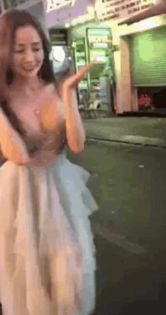 内涵GIF美女图片 我感觉这个黑衣女快受不了了 - 全文 热门段子 热图9