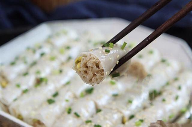 广东阳江特色小吃猪肠碌,咸香可口,一人能吃_我的网站