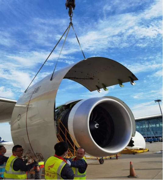 “飞机医生”保障纪实：金鹏航空维修团队完成787反推装置更换 - 中国民用航空网