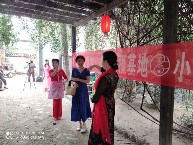 孝心|西姜寨乡（让孝心回家）电影拍摄基地南桃园迎来了首批游客