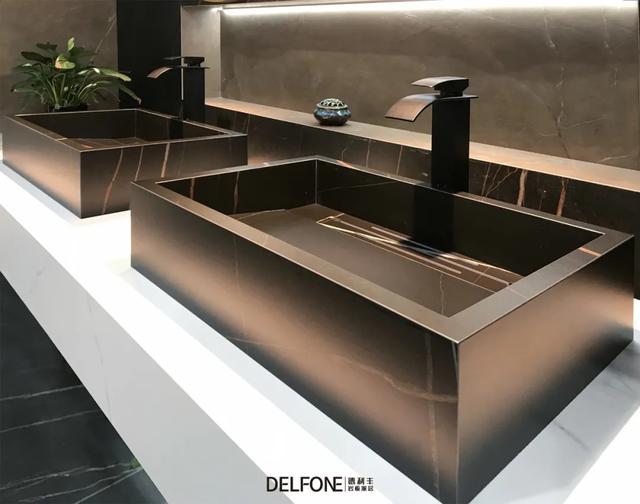 450㎡藝術(shù)巖板展館，兼具經(jīng)典與時尚！(圖8)