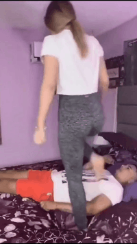 内涵GIF美女动态图：光看背影就知道是个大美女 27报 热图4