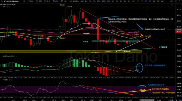 10/14价格分析：BTC、BCH、ETH、XRP、ZEC、DASH I Damo行情5