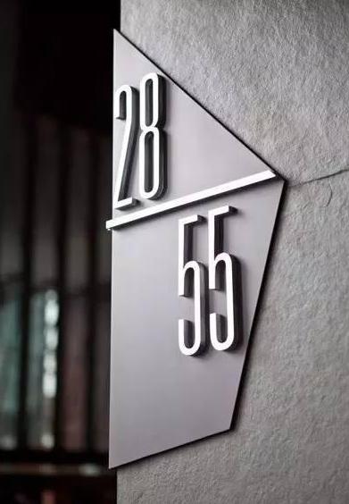 艺术与设计 - 门牌,可以如此美