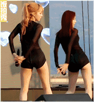 内涵GIF美女图片：一个生活在钢管上的女郎 - 第2页 热门段子 热图5