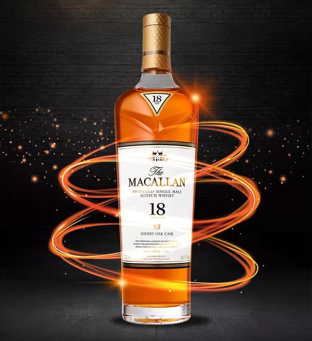 ainy名酒推介macallan麦卡伦经典18年单桶双桶三桶25年30年