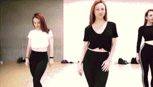 内涵GIF美女图片：一个生活在钢管上的女郎 - 第2页 热门段子 热图9