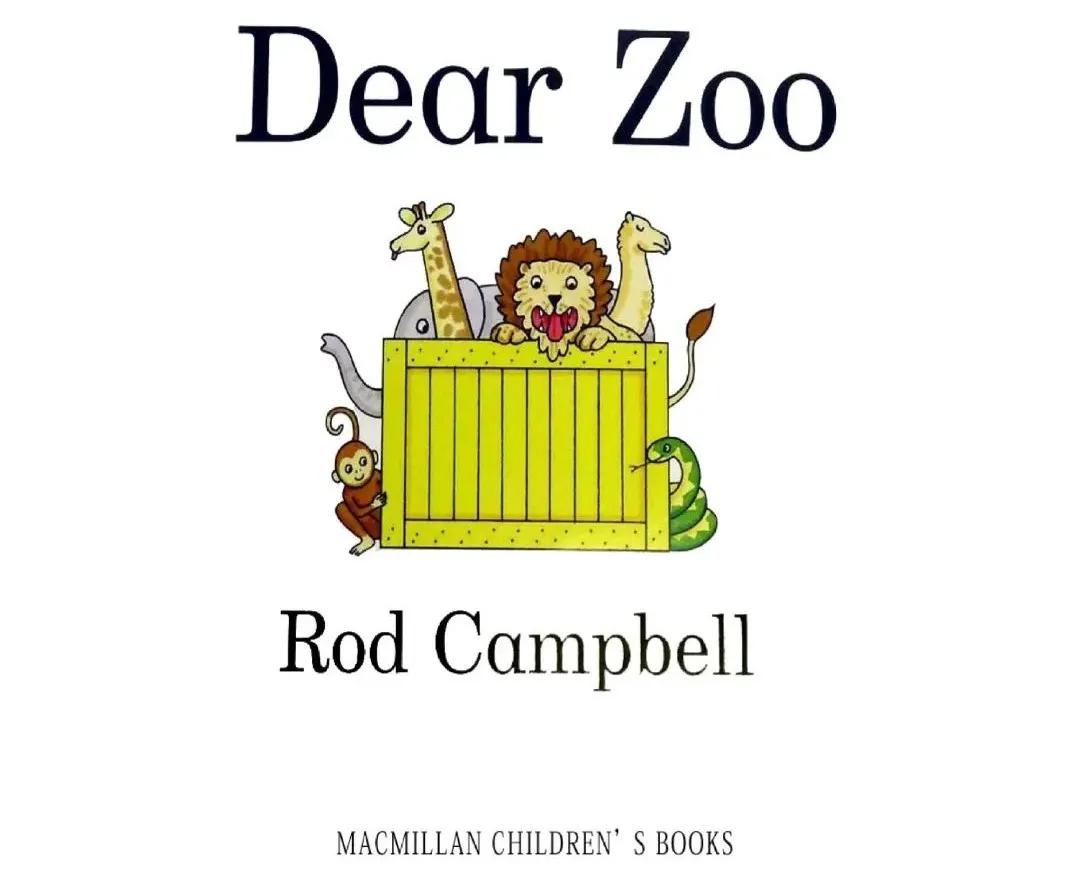 销量200万册的英语绘本故事野生动物园dearzoo音频pdf点读包拓展包