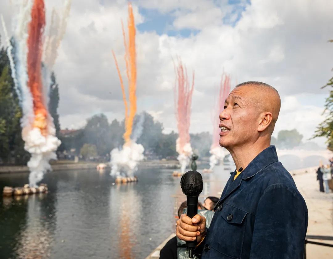 蔡国强远行的艺术