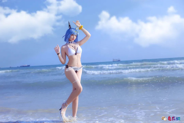 九曲Jean丨《碧蓝航线》加斯科涅 泳装