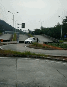 GIF动态图片搞笑的：姑凉，你……掉毛啊！