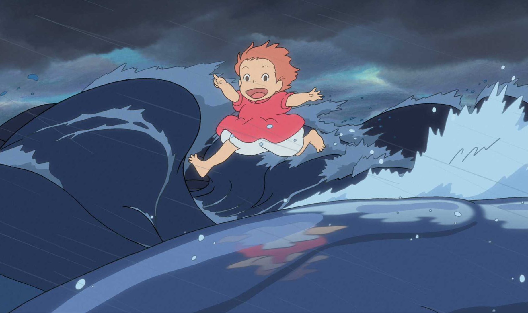 宫崎骏动画《悬崖上的金鱼姬》确认引进,何时才能见高畑勋作品?