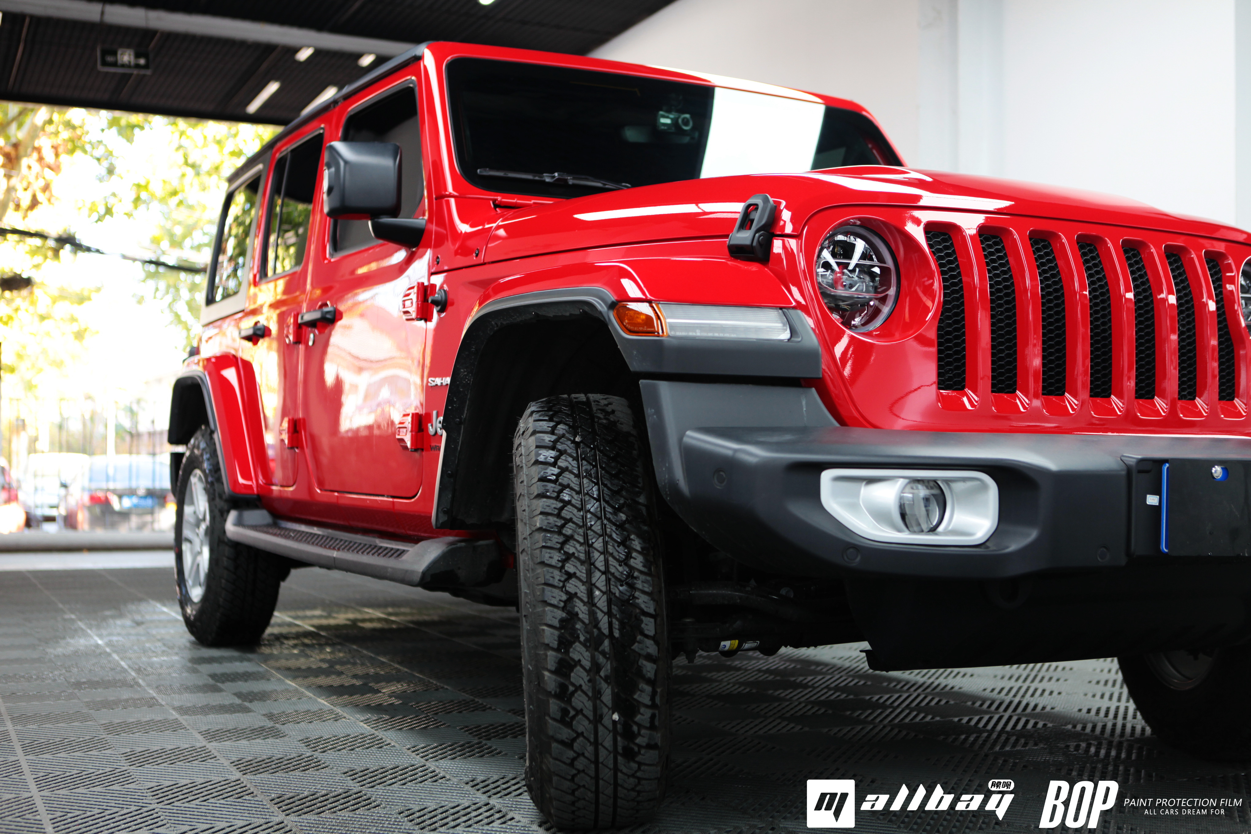 bop案例精选丨极具都市风情,吉普jeep牧马人来一辆?_太平洋号