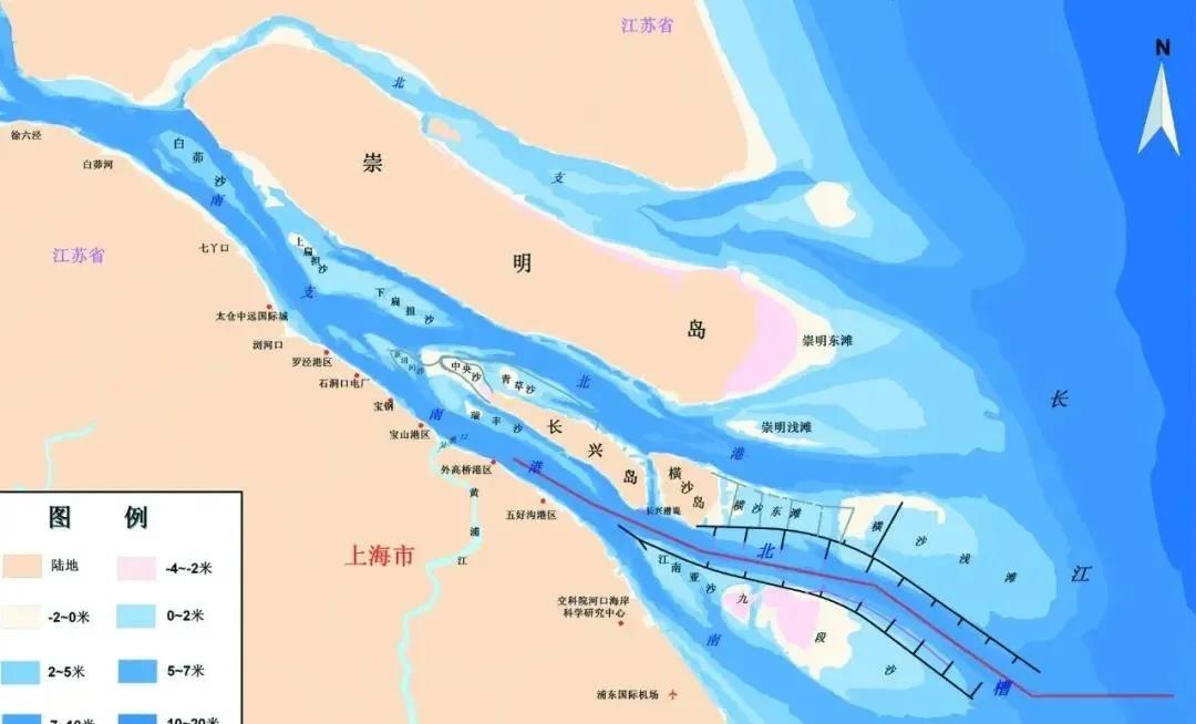 打通拦门沙堵住长江的嗓子眼每年都有数亿吨泥沙上海航运发展的