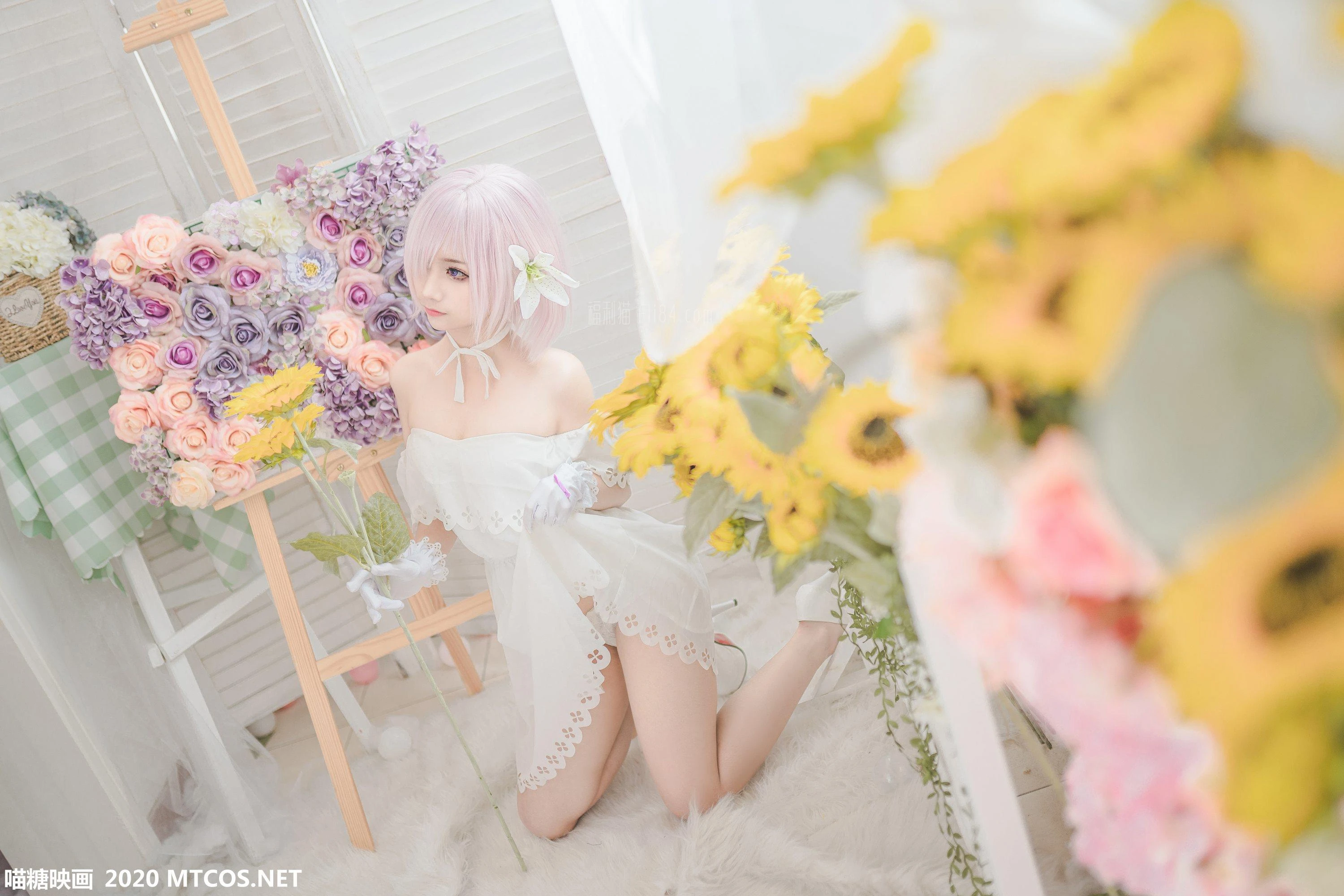 【喵糖映画系列】VOL.150 白色玛修[40p]