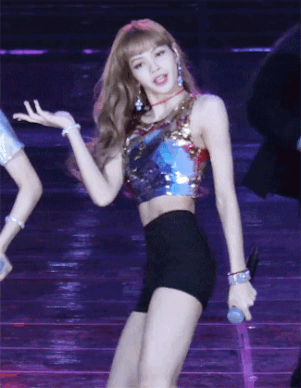 撩人的美女gif：混血美女！就是会撩！