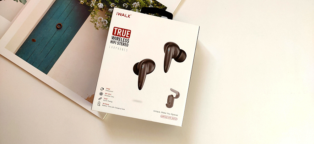 好声音高颜值 TWF蓝牙耳机首选： iWALK魔音耳机开箱