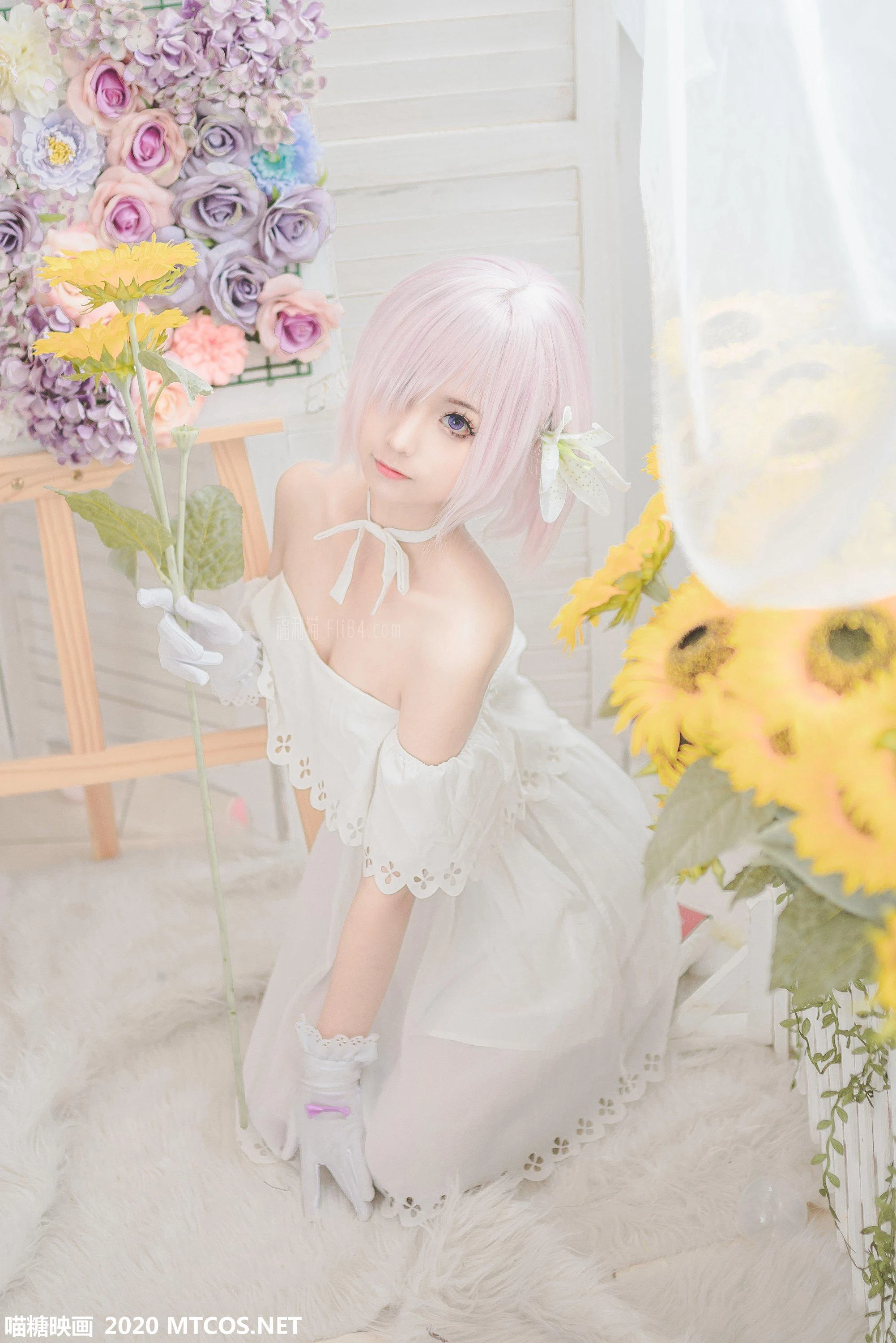 【喵糖映画系列】VOL.150 白色玛修[40p]