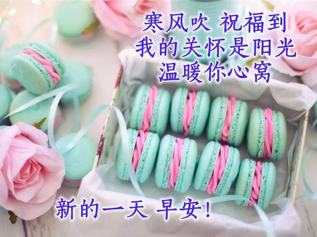 好看的早安问候图片带字简单