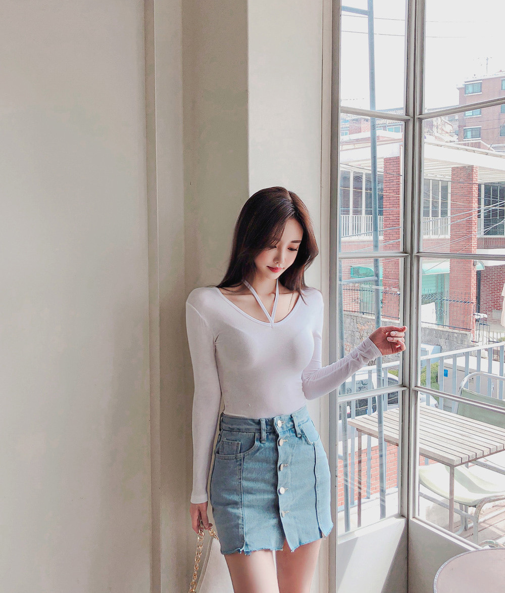 孙允珠丨炎夏冰凌甜橙薄荷双色小开衫