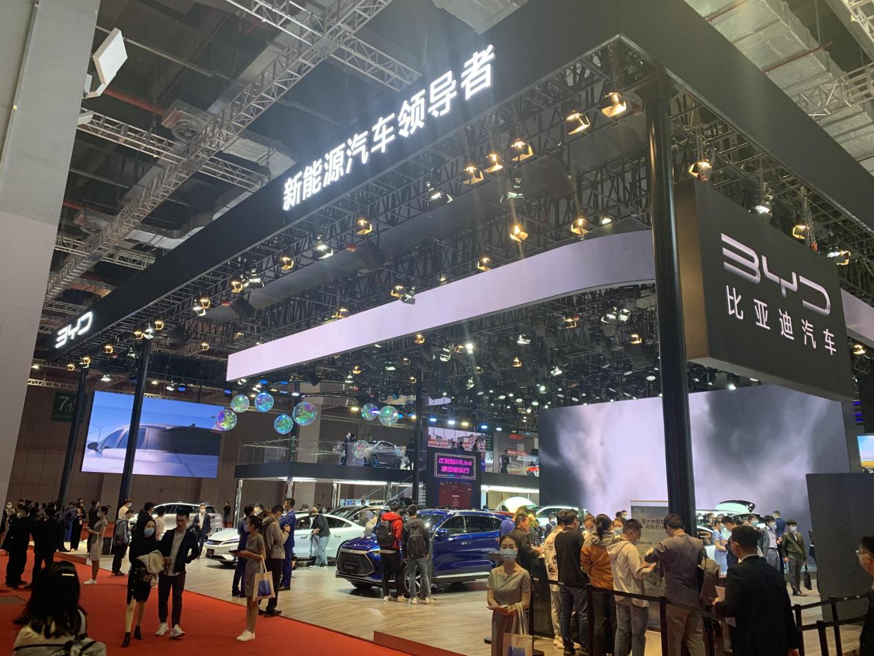 上海车展人气最高的十个展台:中国品牌完爆外资?_太平洋号