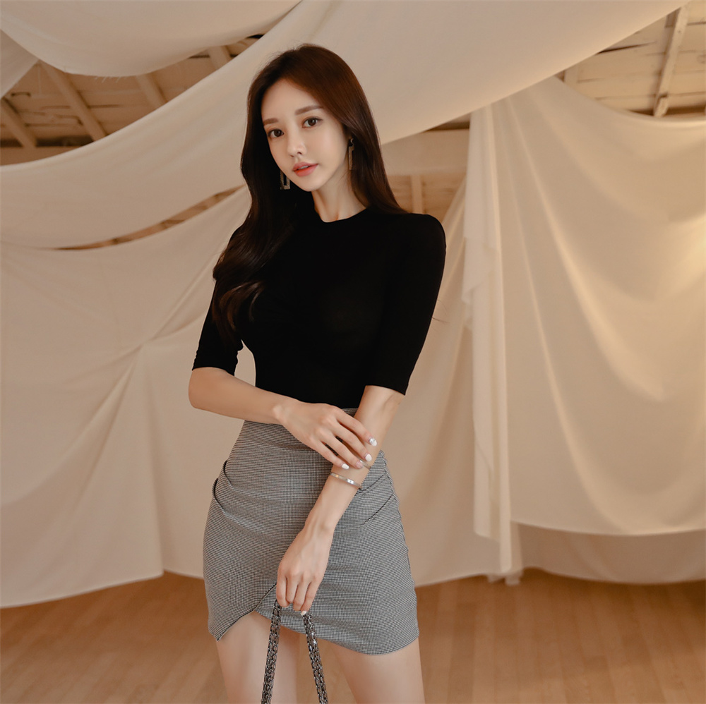 孙允珠丨芝华士纯酿小资绅士黑麦衣裙