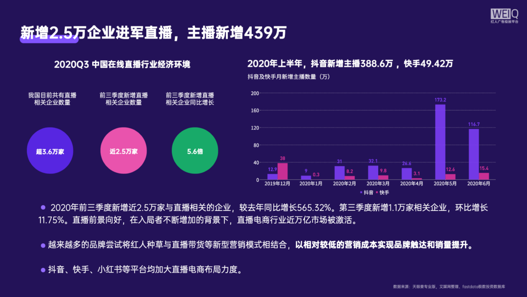 020年双十一广告主红人投放盘点及营销分析报告"