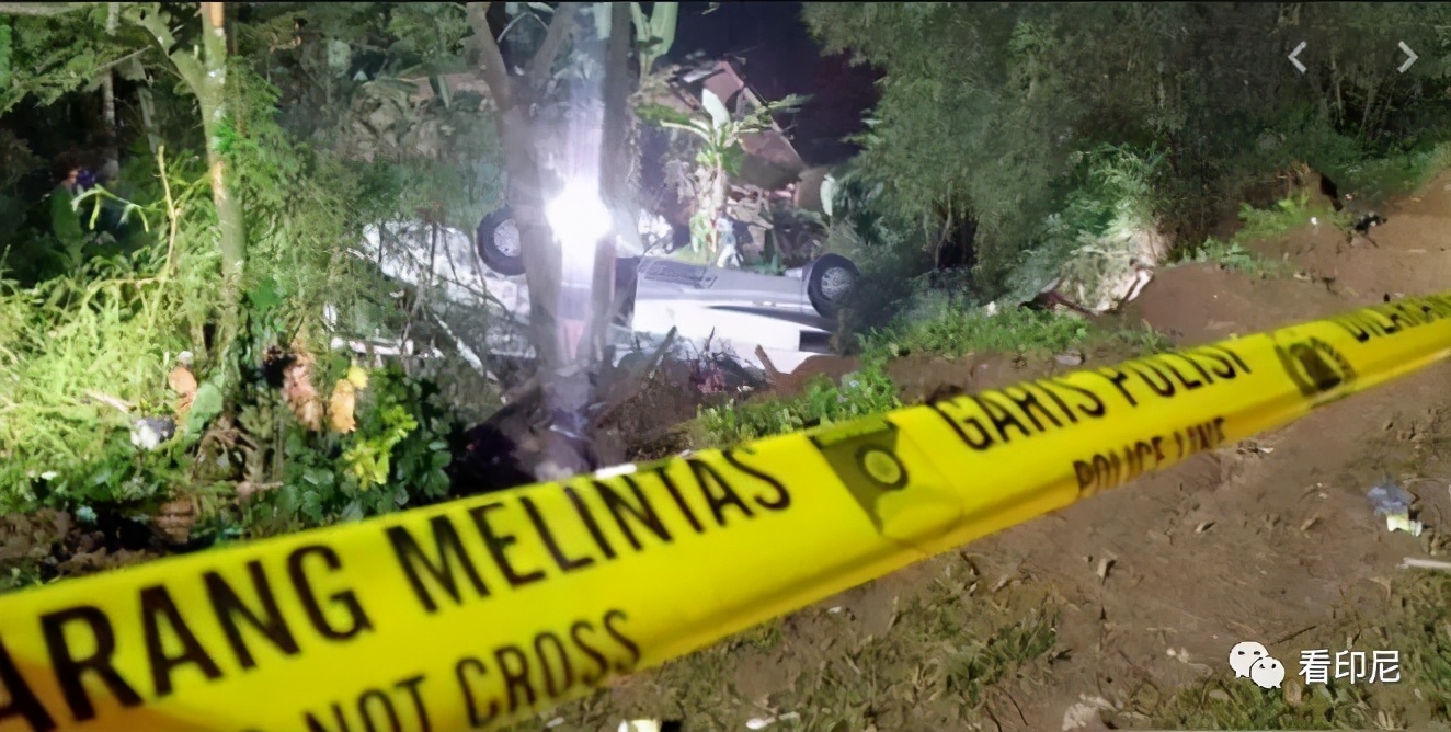 印尼一大巴车坠崖，27人死亡插图1