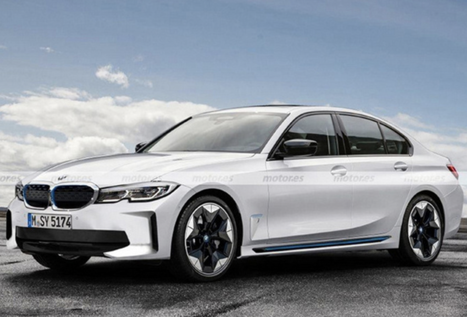 即是经典又是新能源 宝马3系纯电动版曝光_太平洋号