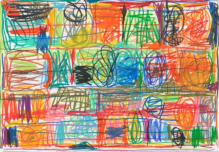 他乱涂了30年74岁黑人只想画出每一种颜色